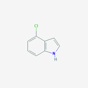 molecular formula C8H6ClN B013527 4-氯吲哚 CAS No. 25235-85-2