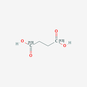 molecular formula C4H6O4 B135270 Succinic acid-1,4-13C2 CAS No. 79864-95-2