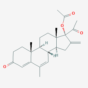 molecular formula C25H32O4 B135271 Melengestrol Acetate CAS No. 2919-66-6