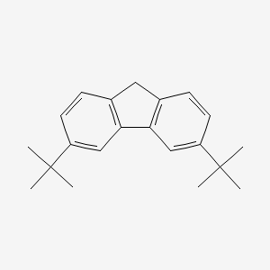 molecular formula C21H26 B1352716 3,6-DI-Tert-butylfluorene CAS No. 58775-07-8