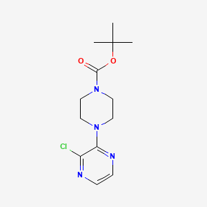 molecular formula C13H19ClN4O2 B1352730 Tert-butyl 4-(3-chloropyrazin-2-yl)piperazine-1-carboxylate CAS No. 313654-83-0