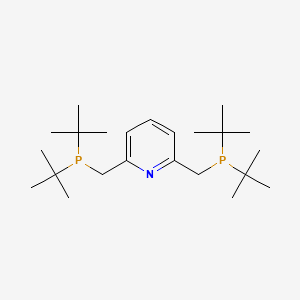 molecular formula C23H43NP2 B1352732 2,6-Bis((di-tert-butylphosphino)methyl)pyridine CAS No. 338800-13-8