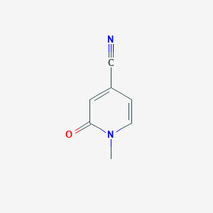 molecular formula C7H6N2O B1352741 1-Methyl-2-oxo-1,2-dihydropyridine-4-carbonitrile CAS No. 70411-83-5