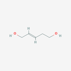 molecular formula C5H10O2 B1352747 (E)-pent-2-ene-1,5-diol 
