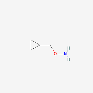 molecular formula C4H9NO B1352748 O-(环丙基甲基)羟胺 CAS No. 75647-90-4