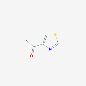 molecular formula C5H5NOS B1352759 1-(Thiazol-4-yl)ethanone CAS No. 38205-66-2