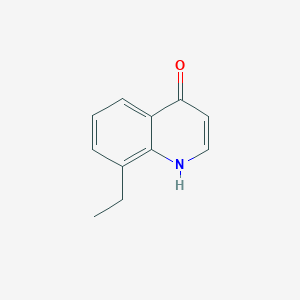 molecular formula C11H11NO B1352762 8-Ethyl-4-quinolinol CAS No. 23096-83-5