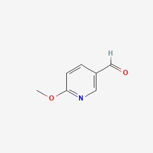 molecular formula C7H7NO2 B1352767 6-Methoxypyridine-3-carbaldehyde CAS No. 65873-72-5