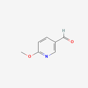 molecular formula C7H7NO2 B1352767 6-Methoxynicotinaldehyde CAS No. 65873-72-5
