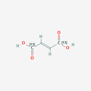molecular formula C4H4O4 B135278 (E)-(1,4-13C2)but-2-enedioic acid CAS No. 96503-56-9