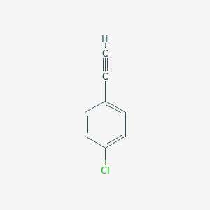 molecular formula C8H5Cl B013528 1-Chloro-4-ethynylbenzene CAS No. 873-73-4