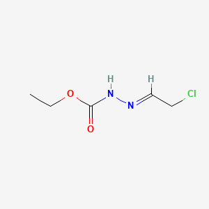 molecular formula C5H9ClN2O2 B1352836 Ethyl (2-chloroethylidene)carbazate CAS No. 62105-88-8