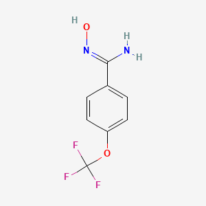 molecular formula C8H7F3N2O2 B1352839 4-(Trifluoromethoxy)benzamidoxime CAS No. 56935-71-8