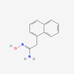 molecular formula C12H12N2O B1352840 2-(1-萘基)乙酰肟 CAS No. 66611-51-6