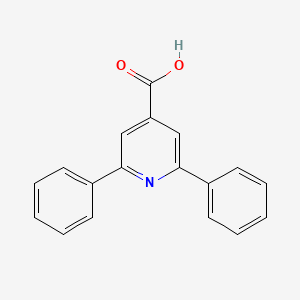 molecular formula C18H13NO2 B1352865 2,6-Diphenylisonicotinic acid CAS No. 38947-57-8