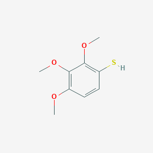 molecular formula C9H12O3S B13528838 2,3,4-Trimethoxybenzenethiol 