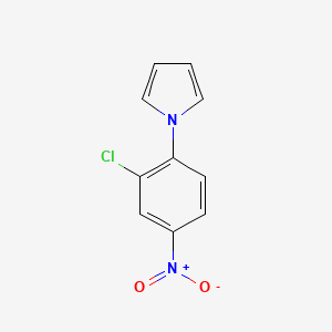 molecular formula C10H7ClN2O2 B1352895 1-(2-chloro-4-nitrophenyl)-1H-pyrrole CAS No. 106981-58-2