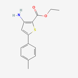 Ethyl 3-amino-5-(4-methylphenyl)thiophene-2-carboxylate