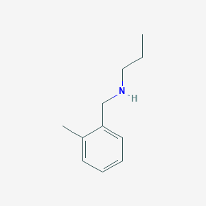 B1352911 N-(2-methylbenzyl)propan-1-amine CAS No. 807343-02-8