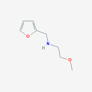 molecular formula C8H13NO2 B1352913 N-(2-furylmethyl)-N-(2-methoxyethyl)amine CAS No. 831203-36-2