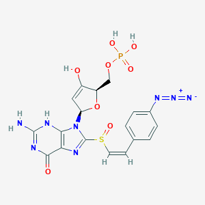 molecular formula C18H17N8O8PS B135292 Apt-cgmp CAS No. 149478-71-7