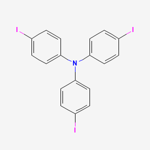 molecular formula C18H12I3N B1352930 Tris(4-iodophenyl)amine CAS No. 4181-20-8