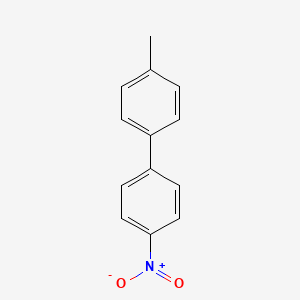 molecular formula C13H11NO2 B1352932 4-甲基-4'-硝基-1,1'-联苯 CAS No. 2143-88-6