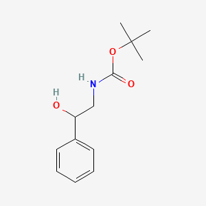 molecular formula C13H19NO3 B1352937 Tert-butyl 2-hydroxy-2-phenylethylcarbamate CAS No. 67341-07-5