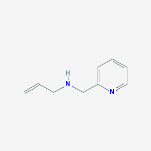 molecular formula C9H12N2 B1352949 N-(pyridin-2-ylmethyl)prop-2-en-1-amine CAS No. 62402-16-8