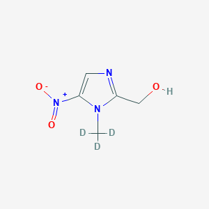 molecular formula C5H7N3O3 B135295 HMMNI-d3 CAS No. 1015855-78-3
