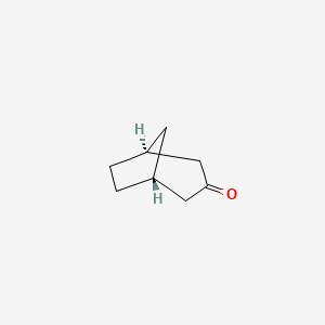 molecular formula C8H12O B13529500 (1R,5S)-Bicyclo[3.2.1]octan-3-One 