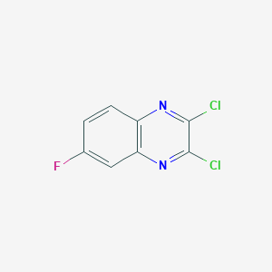 molecular formula C8H3Cl2FN2 B1352988 2,3-二氯-6-氟喹喔啉 CAS No. 76089-04-8