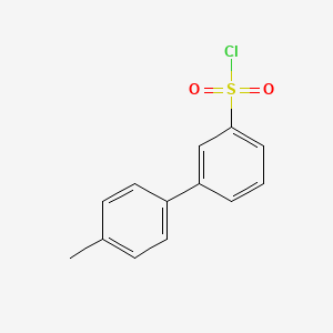 molecular formula C13H11ClO2S B1352994 3-(4-methylphenyl)benzenesulfonyl Chloride CAS No. 885950-93-6