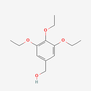 molecular formula C13H20O4 B1352998 3,4,5-Triethoxybenzyl alcohol CAS No. 39727-75-8
