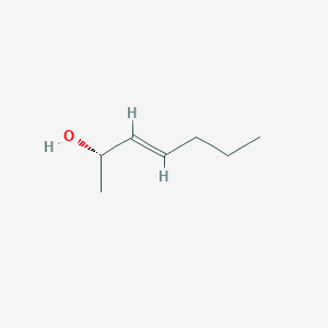 molecular formula C7H14O B13530077 (2S)-Hept-3-EN-2-OL 