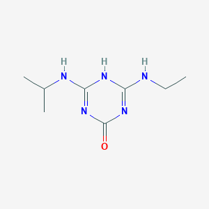 molecular formula C8H15N5O B135301 2-Hydroxyatrazine CAS No. 2163-68-0