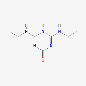 molecular formula C8H15N5O B135301 羟基阿特拉津 CAS No. 2163-68-0