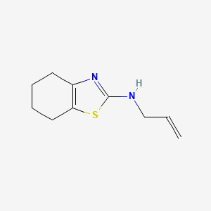 molecular formula C10H14N2S B1353015 N-allyl-4,5,6,7-tetrahydro-1,3-benzothiazol-2-amine CAS No. 65913-05-5