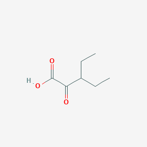 molecular formula C7H12O3 B13530158 3-Ethyl-2-oxopentanoic acid CAS No. 34906-88-2