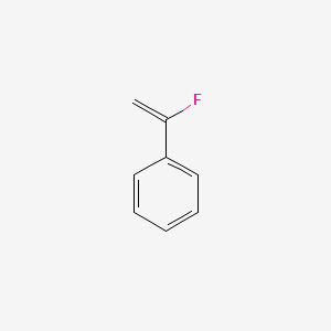 molecular formula C8H7F B1353020 (1-氟乙烯基)苯 CAS No. 696-31-1