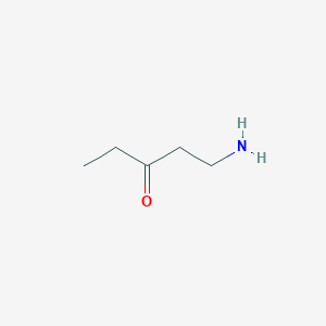 molecular formula C5H11NO B13530212 1-Aminopentan-3-one 