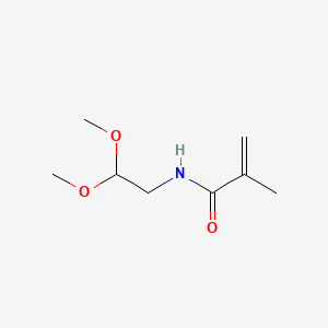 molecular formula C8H15NO3 B1353023 N-(2,2-二甲氧基乙基)甲基丙烯酰胺 CAS No. 95984-11-5