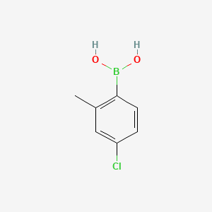 molecular formula C7H8BClO2 B1353034 4-Chloro-2-methylphenylboronic acid CAS No. 209919-30-2