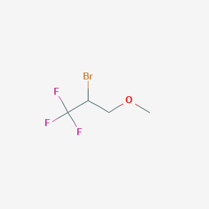 molecular formula C4H6BrF3O B1353040 2-Bromo-3-methoxy-1,1,1-trifluoropropane CAS No. 883498-92-8