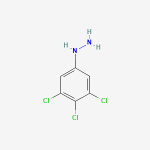 molecular formula C6H5Cl3N2 B1353074 3,4,5-Trichlorophenylhydrazine CAS No. 740734-20-7