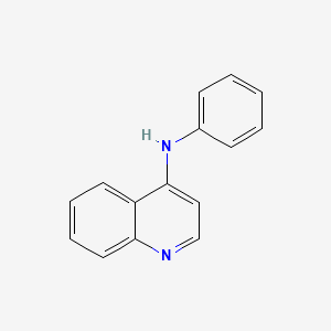 molecular formula C15H12N2 B1353095 N-苯基喹啉-4-胺 CAS No. 30696-07-2