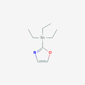 B135311 2-(Triethylstannyl)oxazole CAS No. 156780-51-7