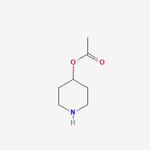 molecular formula C7H13NO2 B1353141 Piperidin-4-yl acetate CAS No. 73775-92-5