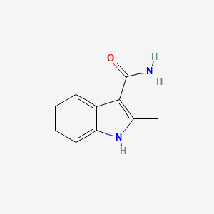 molecular formula C10H10N2O B1353142 2-methyl-1H-indole-3-carboxamide CAS No. 67242-60-8