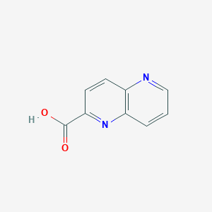 molecular formula C9H6N2O2 B1353152 1,5-Naphthyridine-2-carboxylic acid CAS No. 49850-62-6